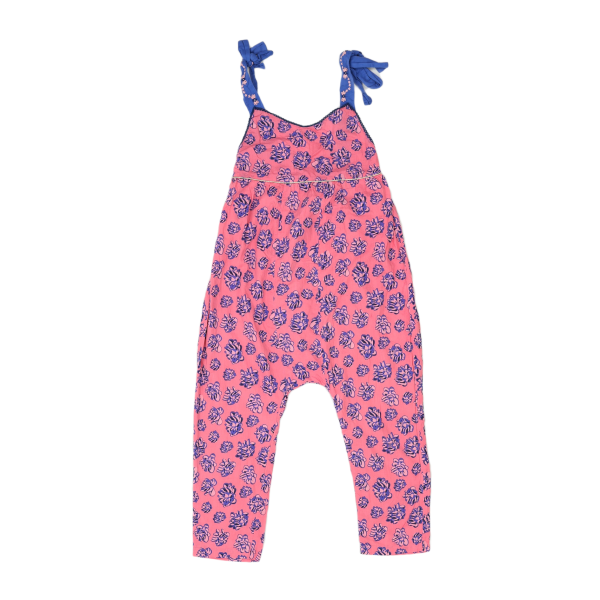 BACHAA - SALOPETTE - ROSE - 10 ANS