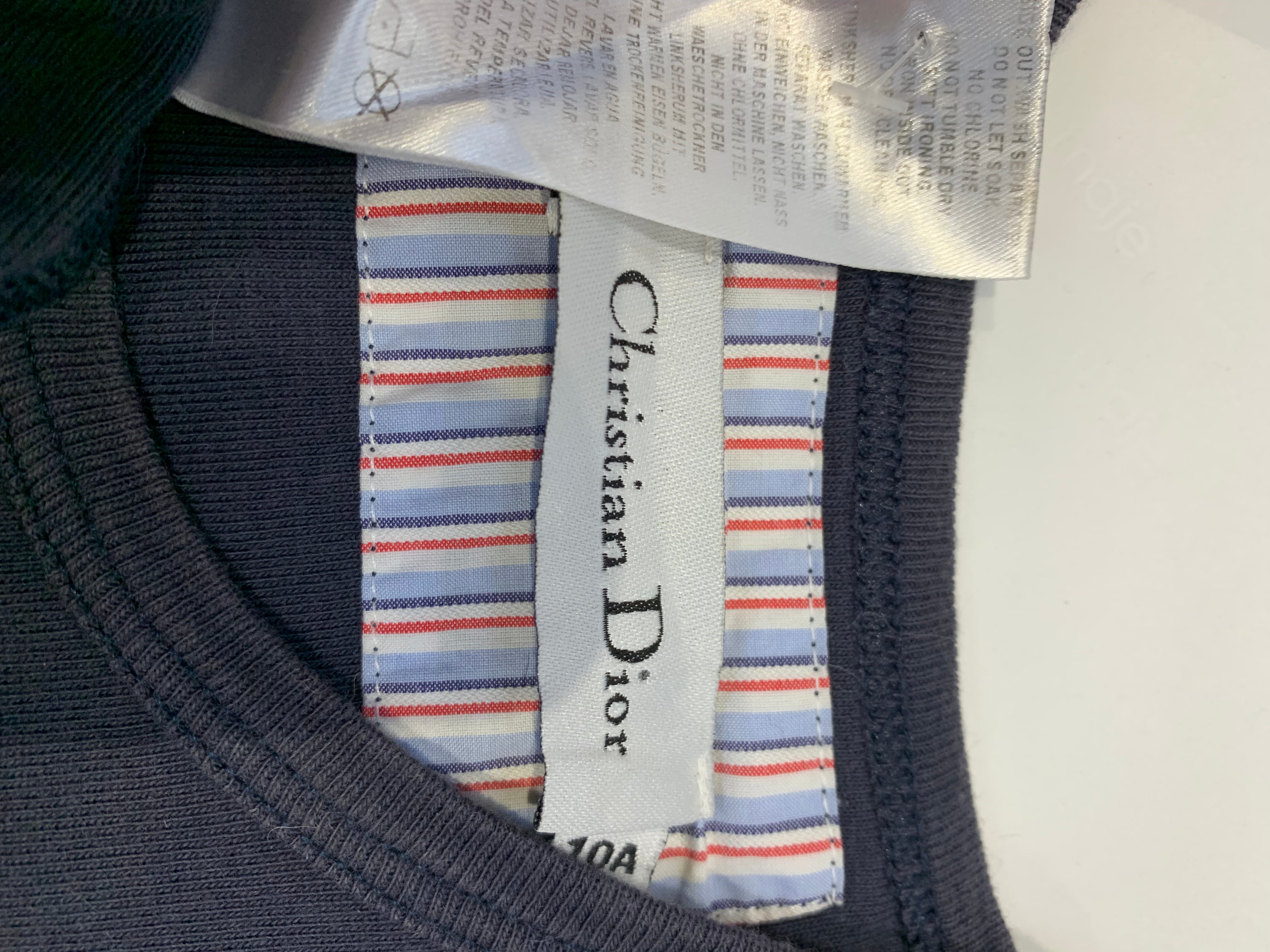 DIOR - DÉBARDEUR - BLEU - 10 ANS