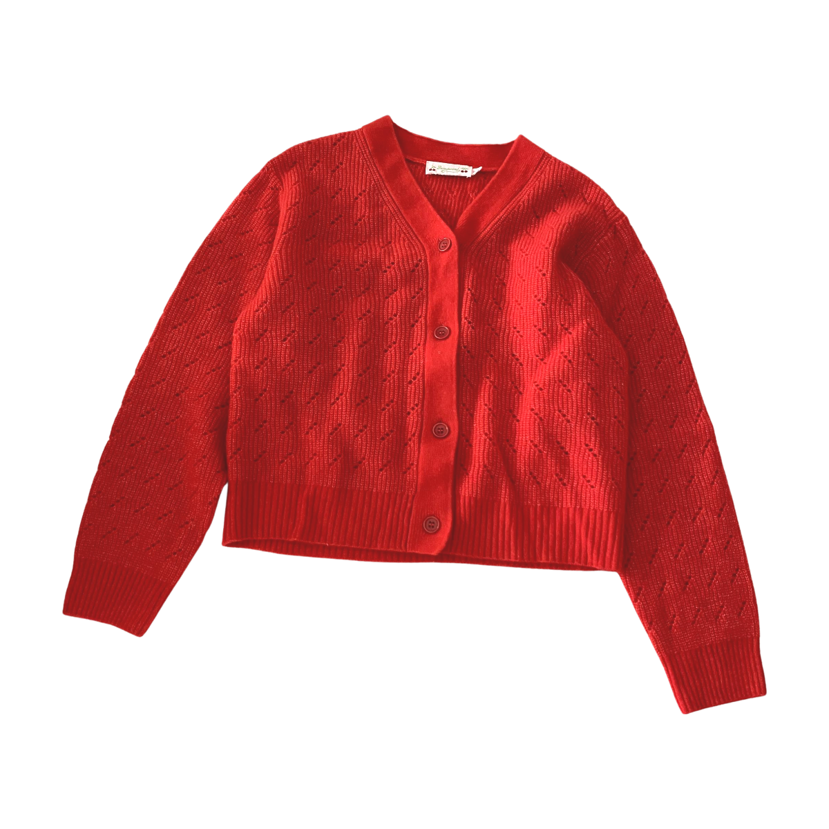 MONNALISA - CARDIGAN - ROUGE - 10 ANS