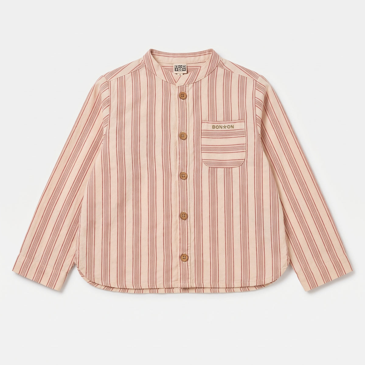 BONTON - CHEMISE - BEIGE - 6 ANS
