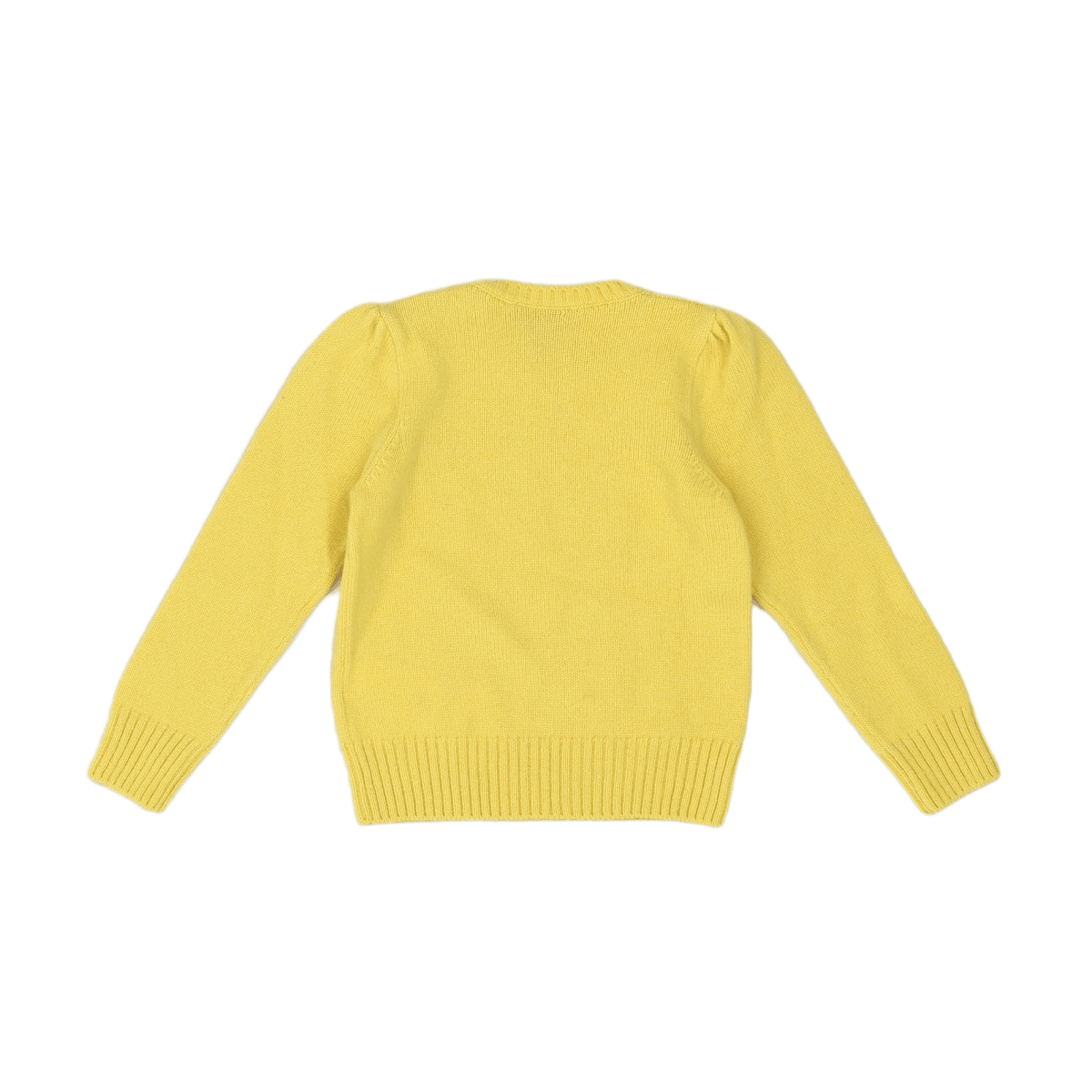RALPH LAUREN - SWEATER - YELLOW, PINK - 4 YEARS