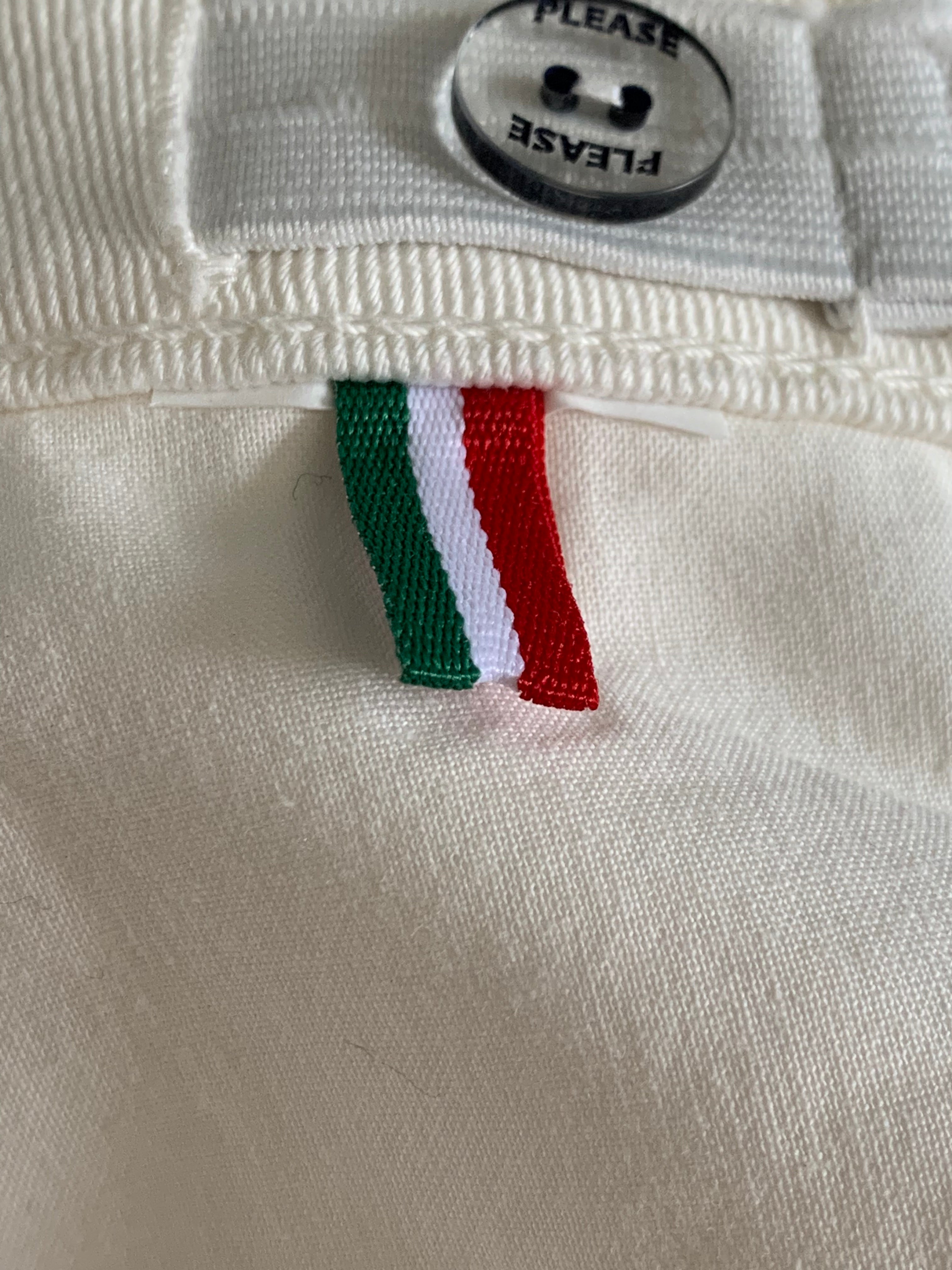 PLEASE LUXURY - PANTALON - BLANC - 8 ANS
