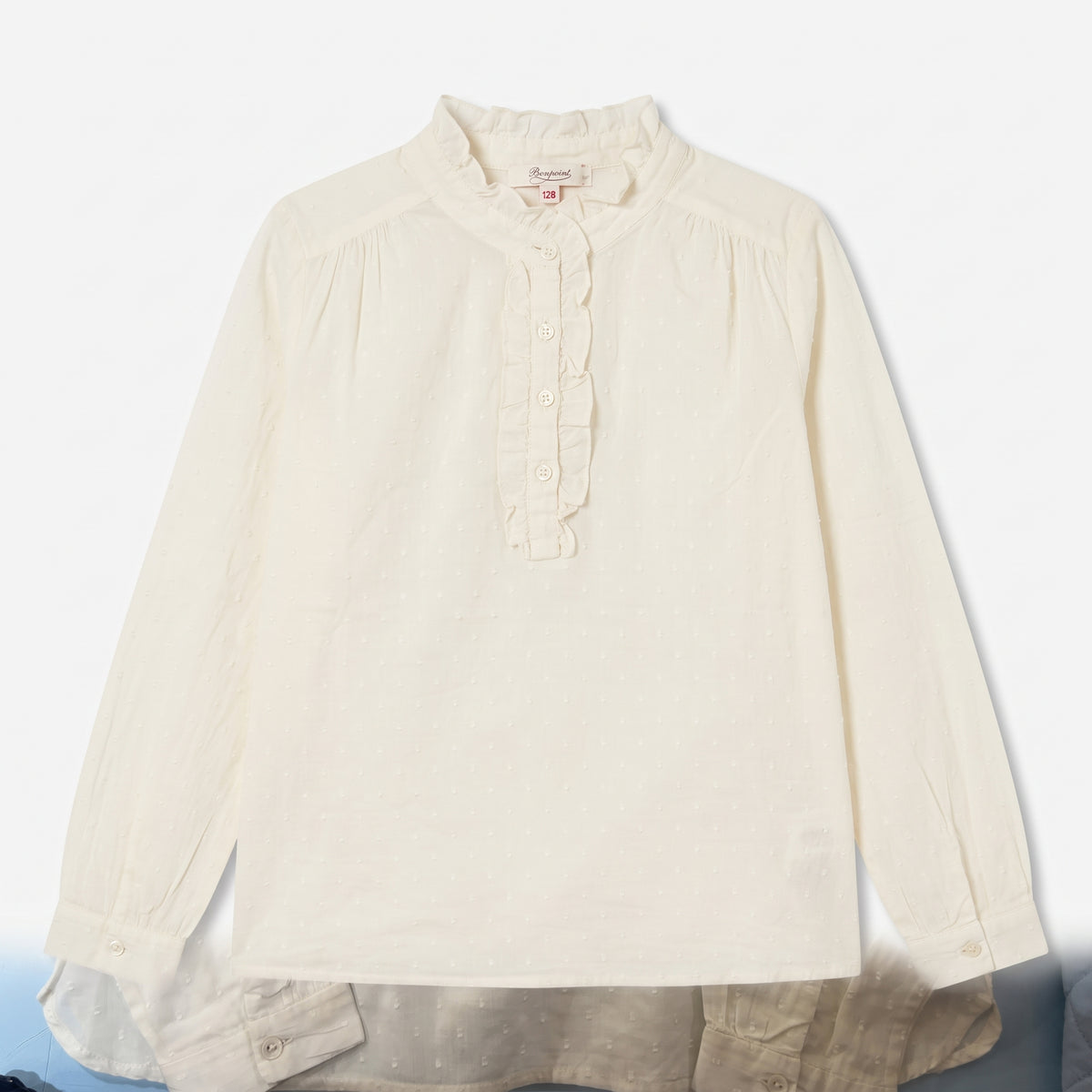 BONPOINT - BLOUSE - BLANC - 8 ANS