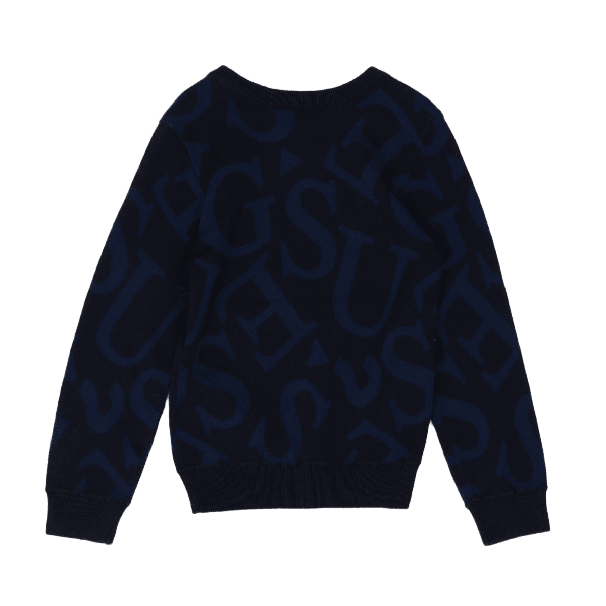 GUESS - Neuer schwarz-blauer Pullover - 7 Jahre