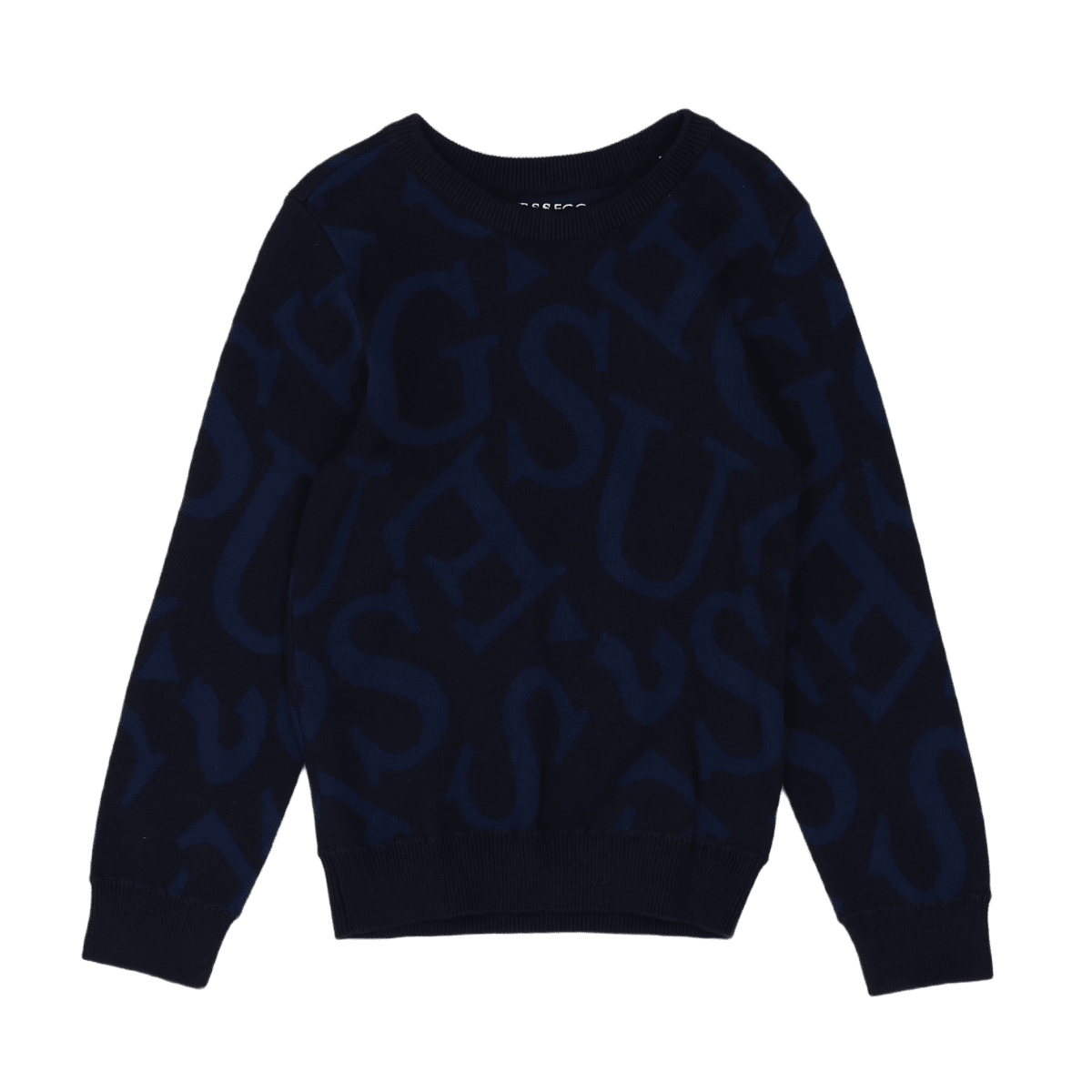 GUESS - Neuer schwarz-blauer Pullover - 7 Jahre