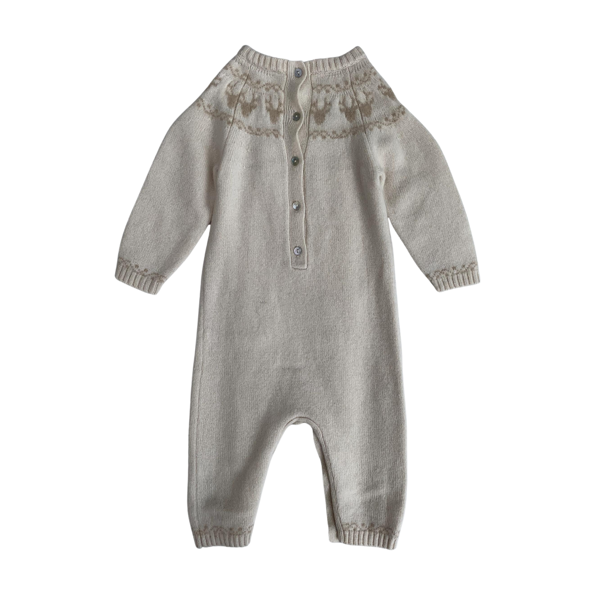 OSCAR ET VALENTINE - COMBINAISON - BEIGE - 12 MOIS