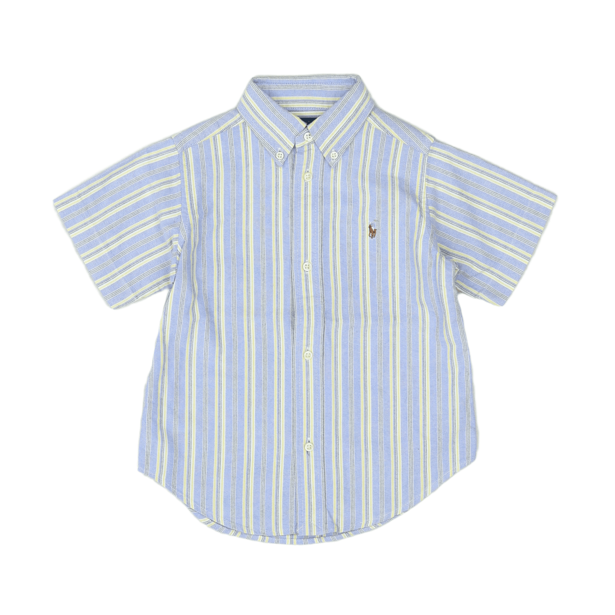 RALPH LAUREN - SHIRT - BLUE, YELLOW - 3 YEARS