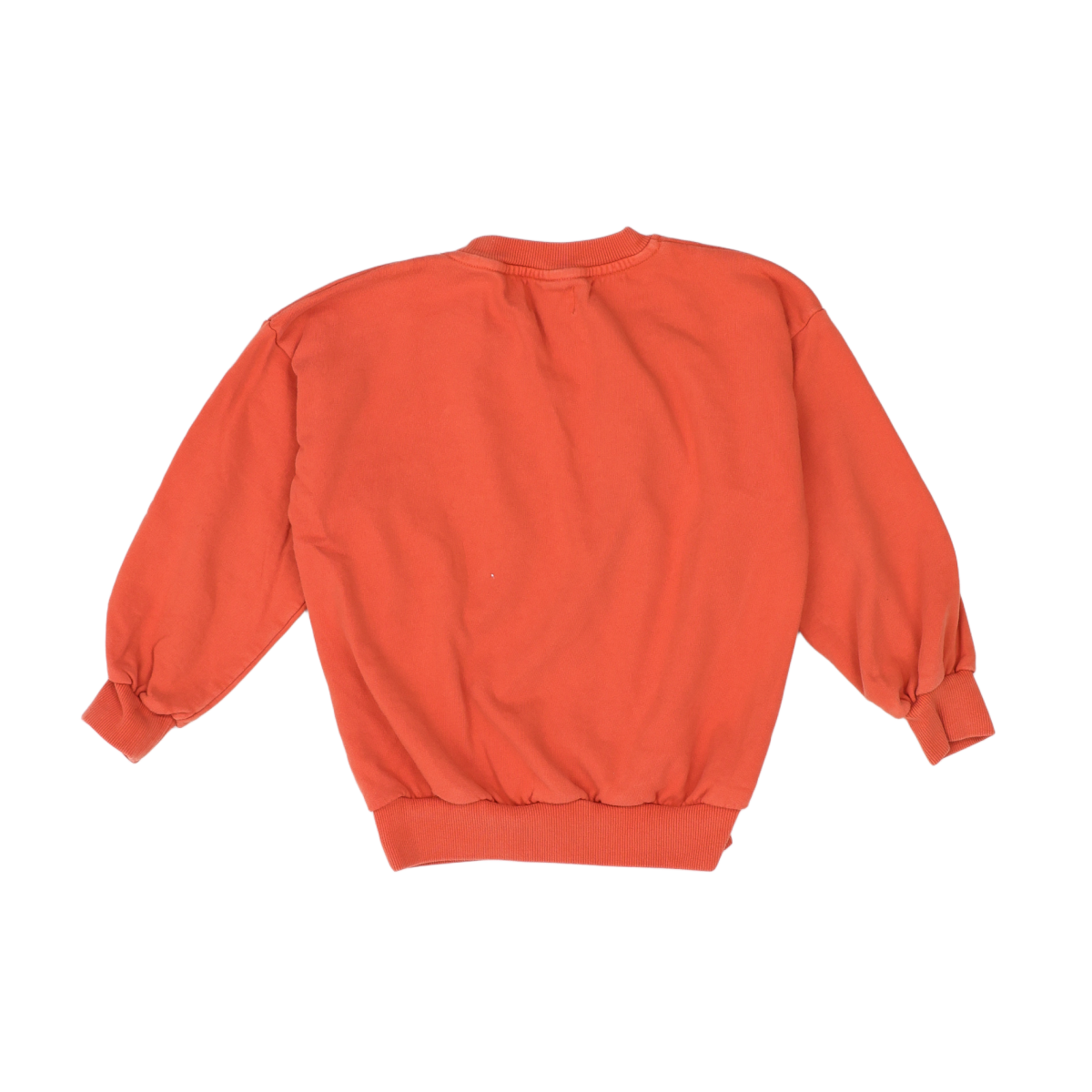 BOBO CHOSES - SWEAT - ORANGE - 6 ANS