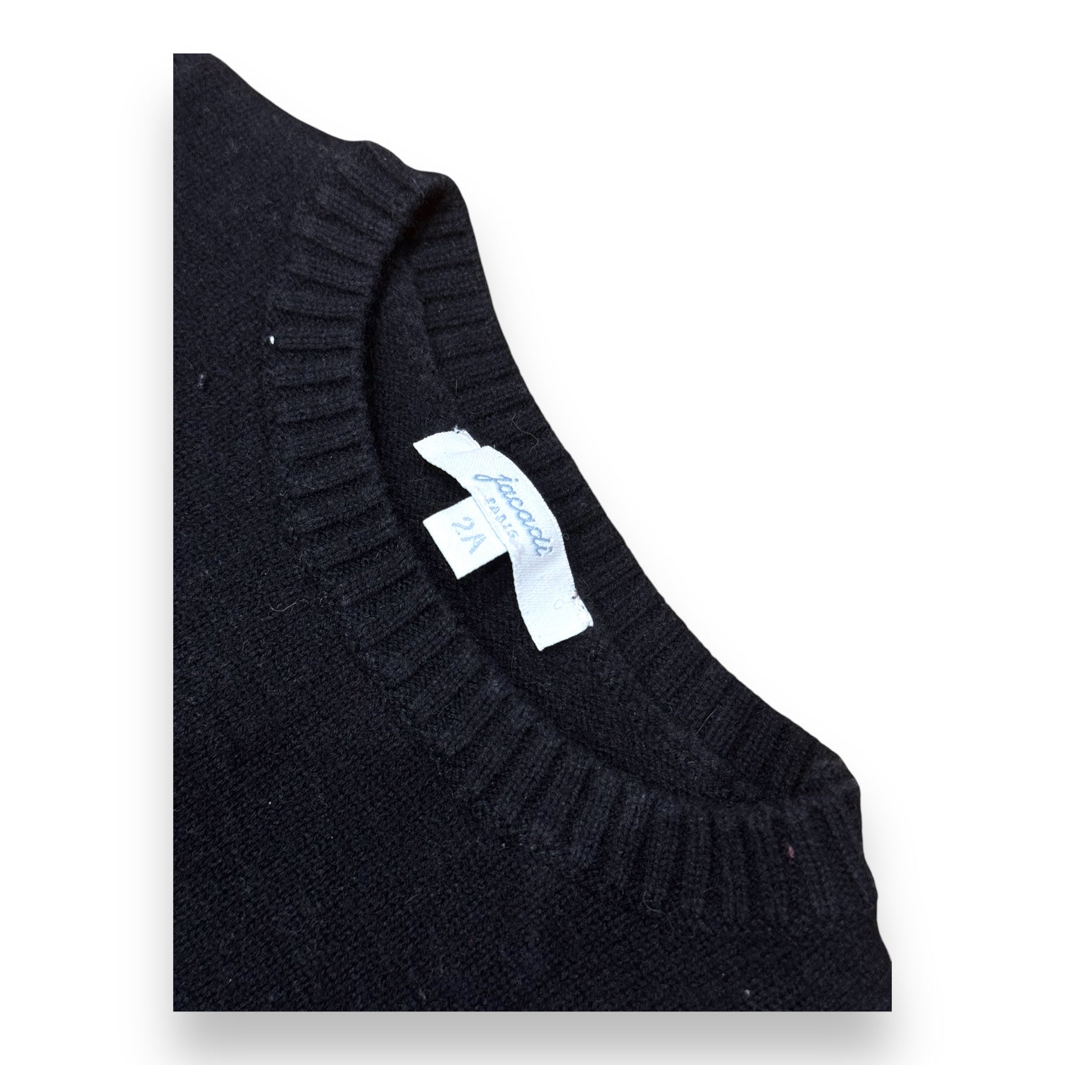 JACADI - PULLOVER - BLAU, ROT - 24 MONATE