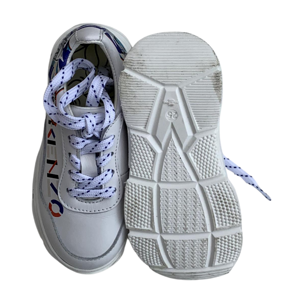 KENZO - BASKETS - BLANC - 25
