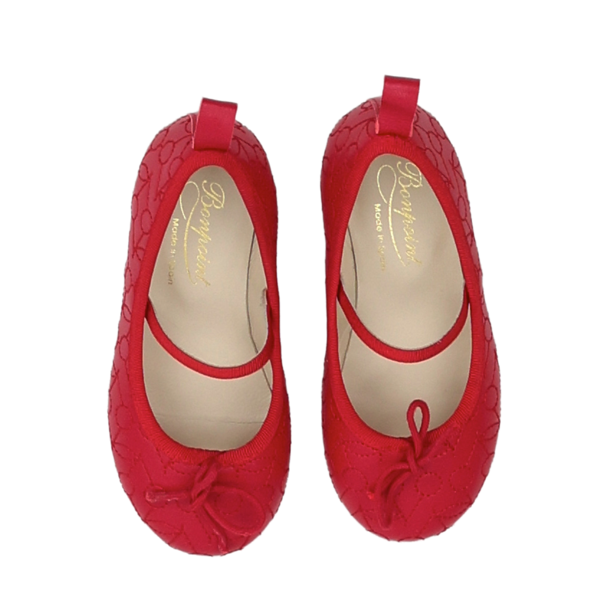 BONPOINT - BALLERINES - ROUGE - 25