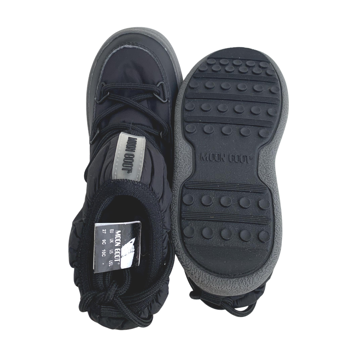 MOON BOOTS - BOTTES - NOIR, GRIS - 27