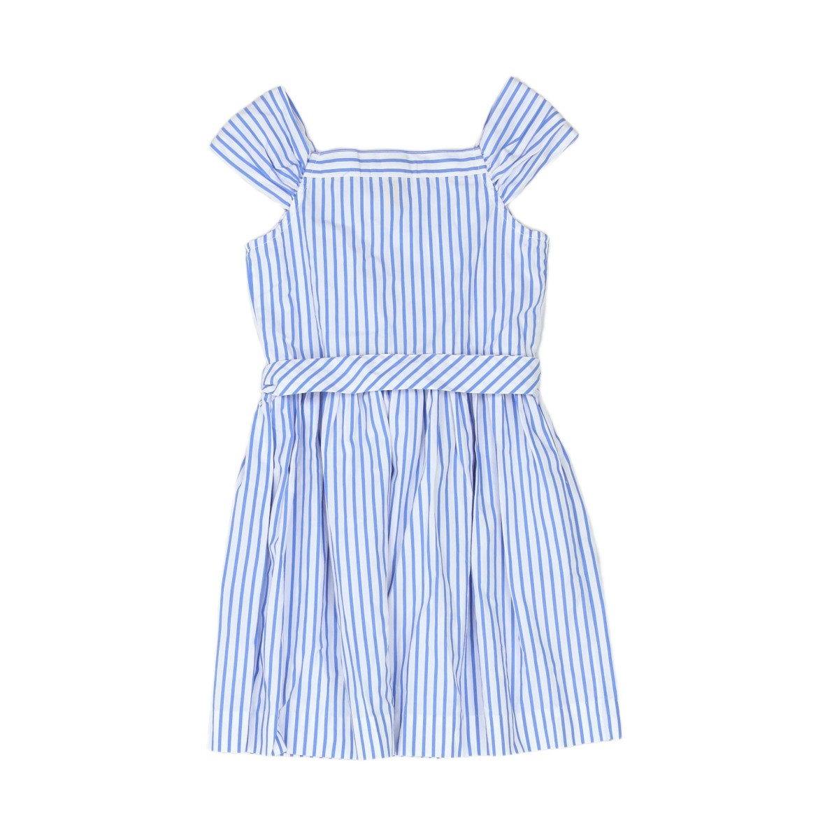 RALPH LAUREN - ROBE - BLANC, BLEU - 6 ANS