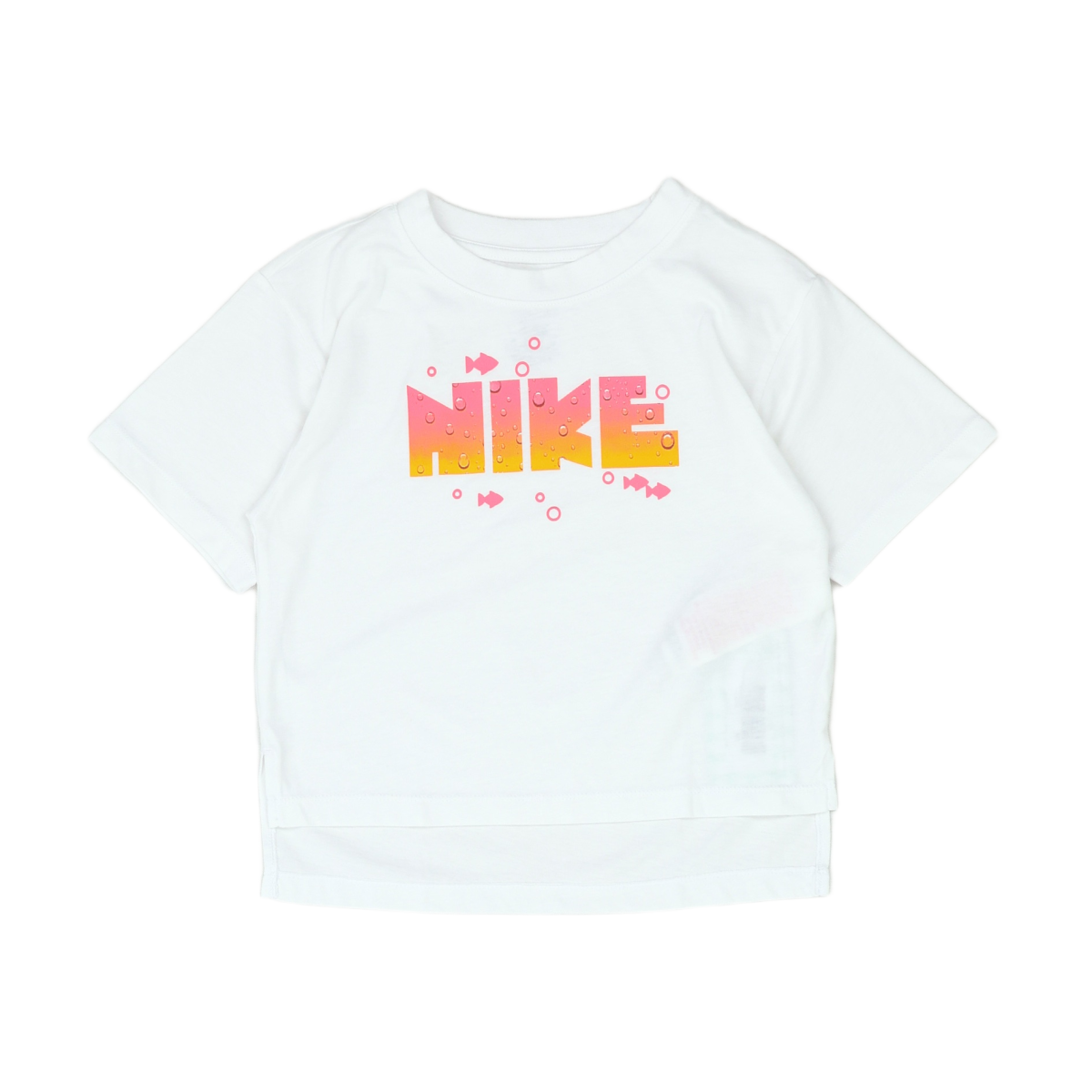 NIKE - T-SHIRT - BLANC - 6 ANS