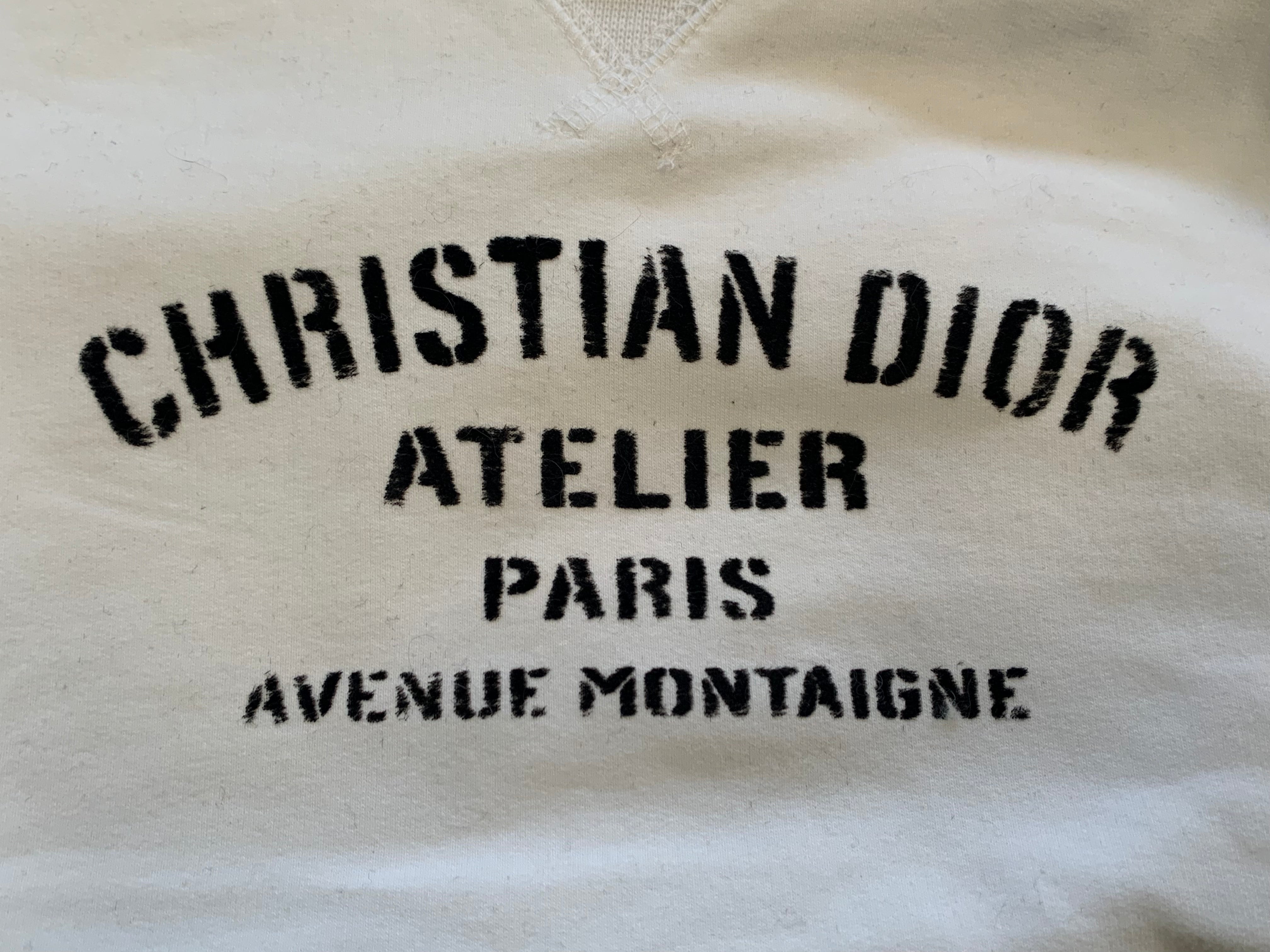 DIOR - SWEATSHIRT - WHITE - 4 YEARS