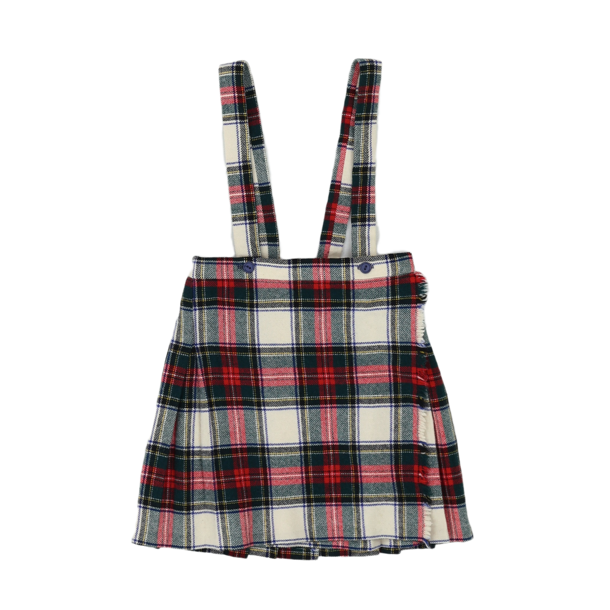 VINTAGE - JUPE - ROUGE, VERT - 6 ANS