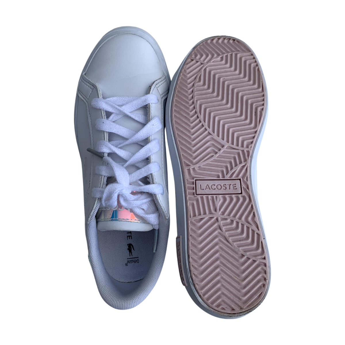 LACOSTE - BASKETS - BLANC - 33