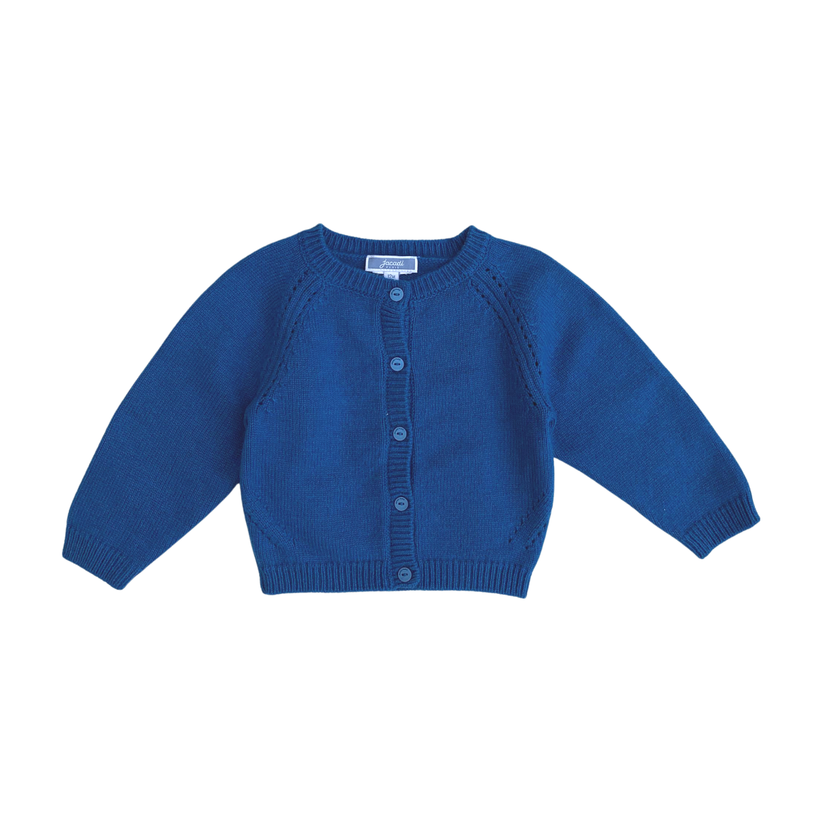 JACADI - CARDIGAN - BLEU - 12 MOIS
