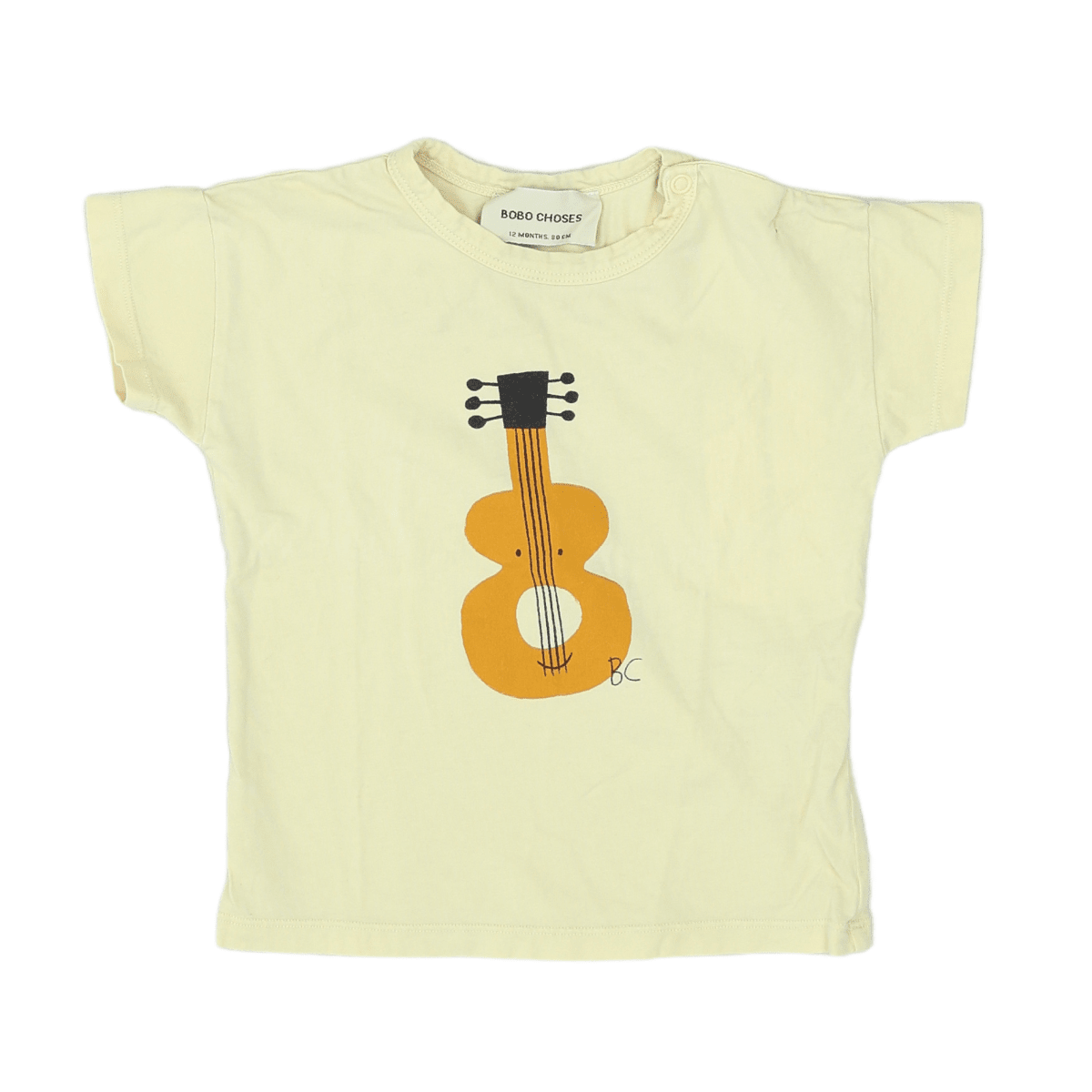BOBO CHOSES - T-SHIRT - JAUNE - 12 MOIS