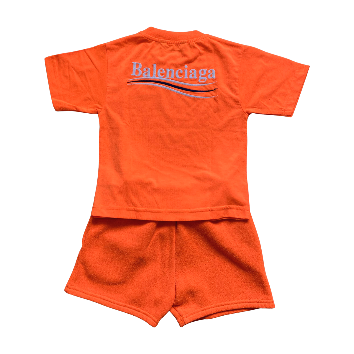 BALENCIAGA - ENSEMBLE - ORANGE - 24 MOIS
