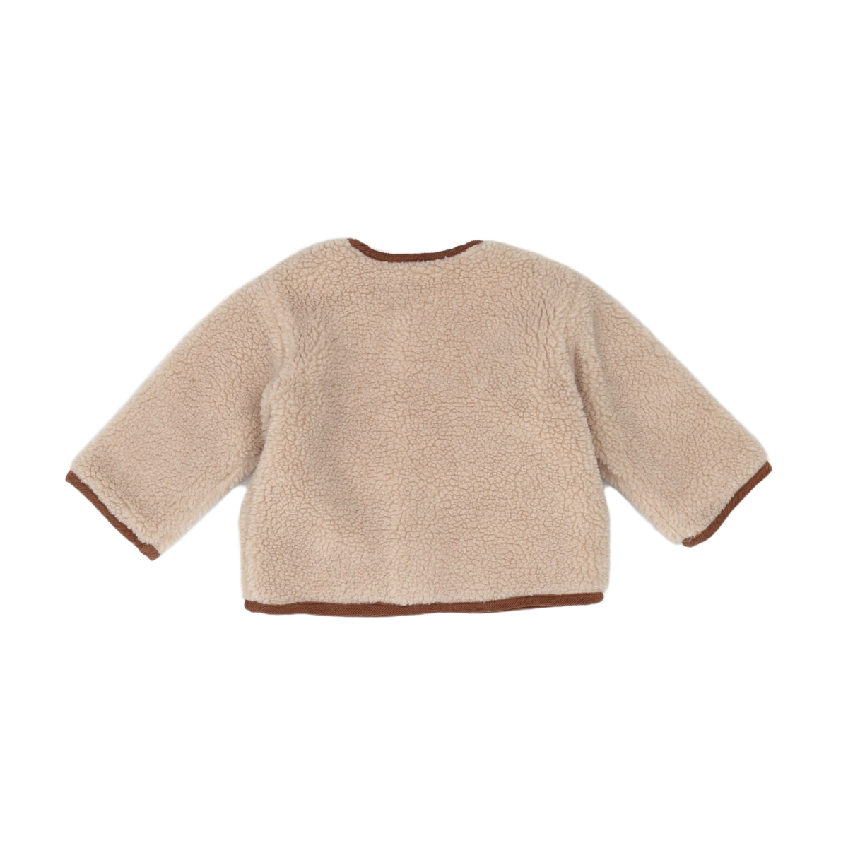 ZHOE & TOBIAH - PULL VESTE - BEIGE, MARRON - 12 MOIS