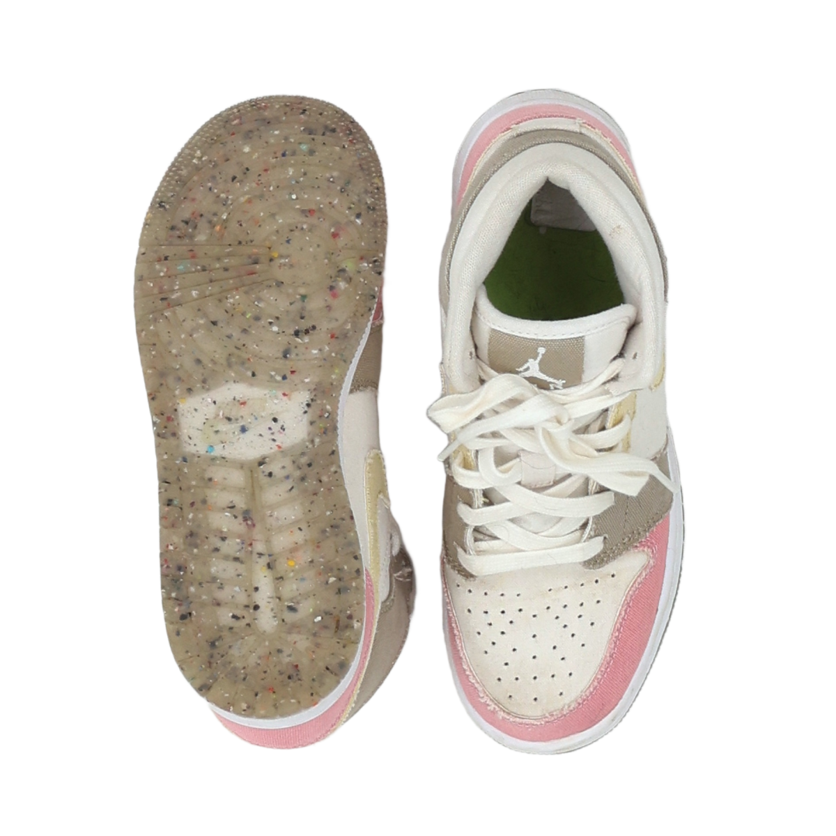 NIKE - BASKETS - BLANC, ROSE - 36