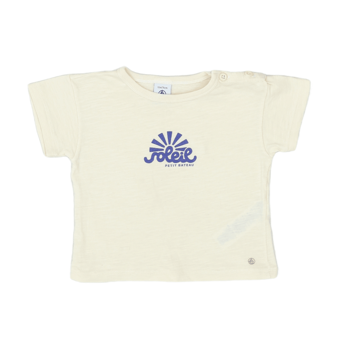 LITTLE BOAT - T-SHIRT - GELB - 12 MONATE