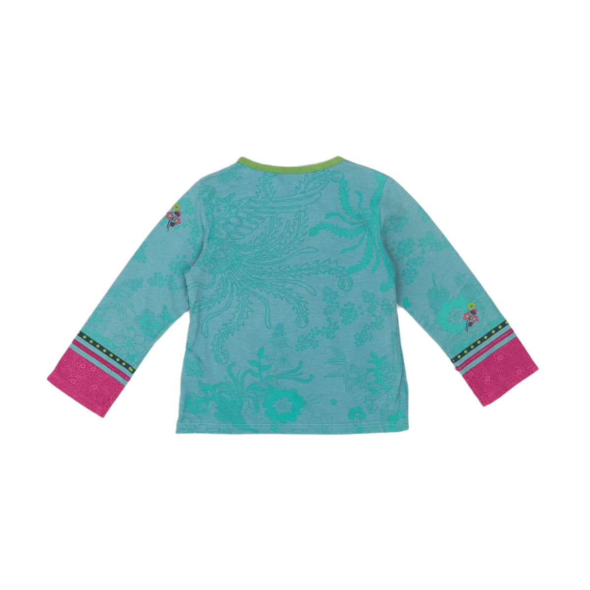 KENZO - T-SHIRT - BLEU - 24 MOIS