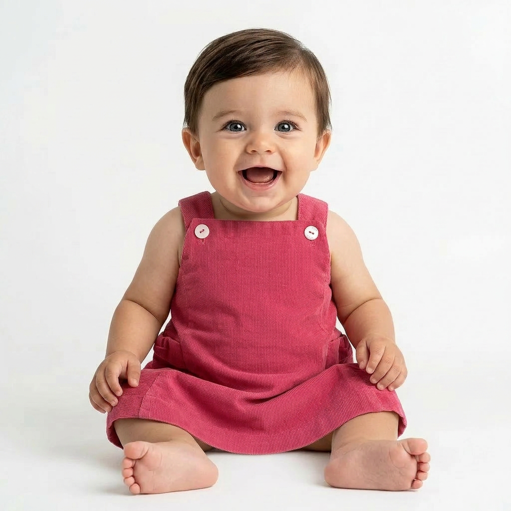 JACADI - ROBE - ROSE - 6 MOIS