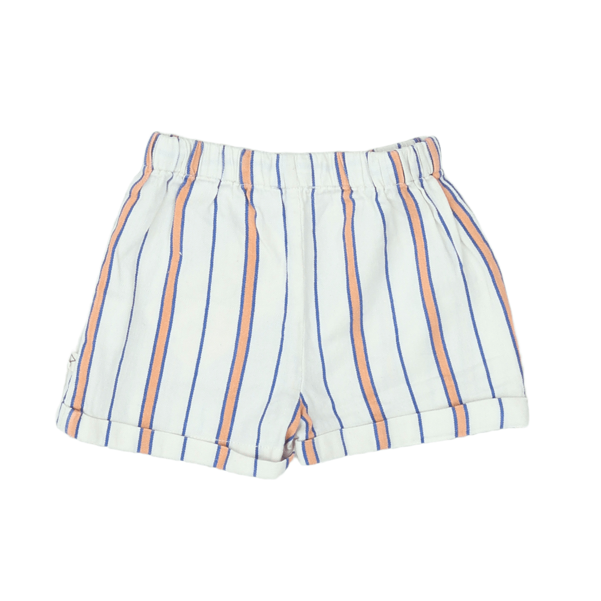 ARSÈNE ET LES PIPELETTES - SHORT - BLANC, ORANGE - 12 MOIS