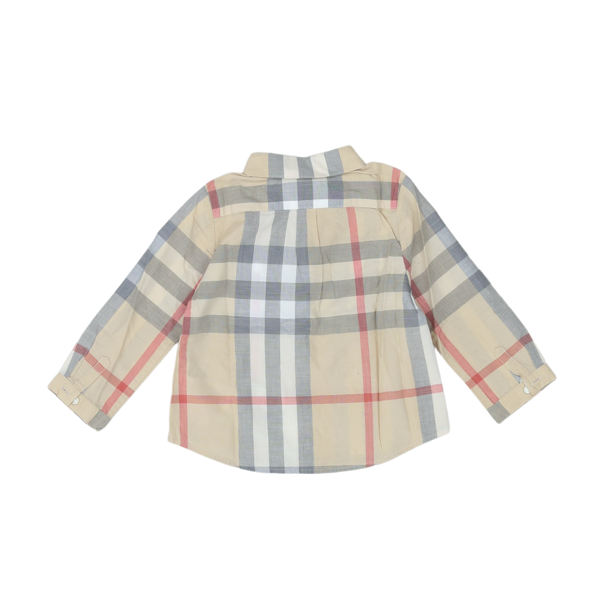 BURBERRY - CHEMISE - BEIGE, GRIS - 12 MOIS