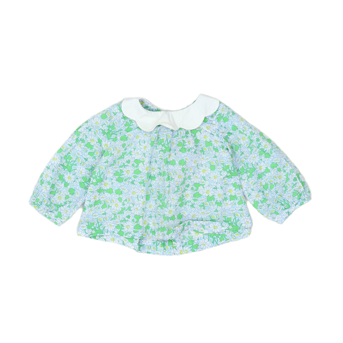JACADI - BLOUSE - VERT - 12 MOIS