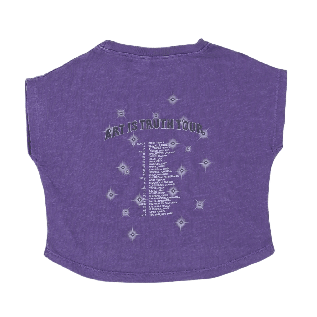 ZADIG & VOLTAIRE - T-SHIRT - VIOLET - 6 ANS