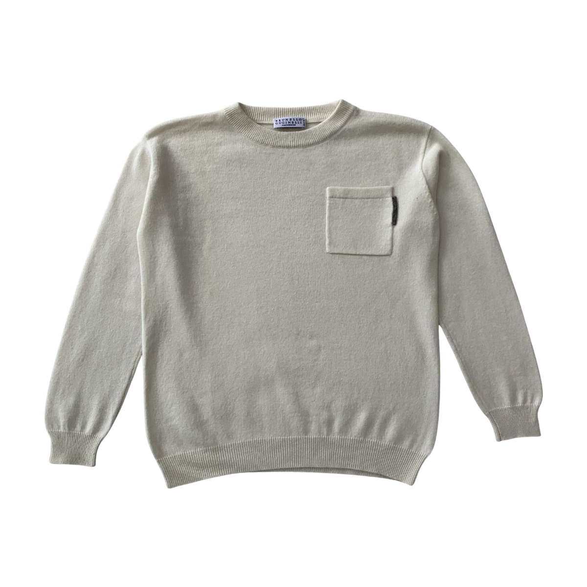 BRUNELLO CUCINELLI - PULL - BEIGE - 8 ANS
