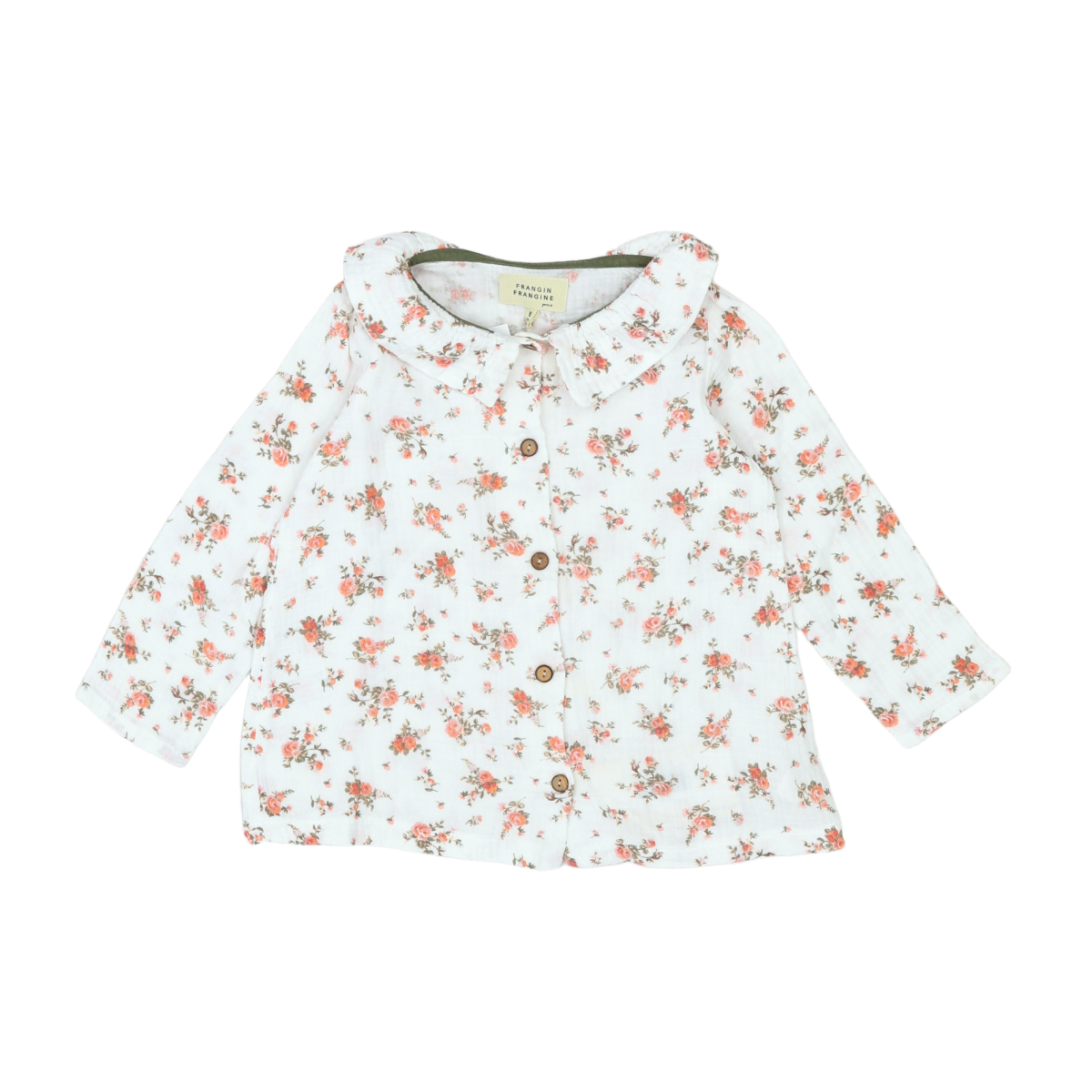 FRANGIN FRANGINE - CHEMISE - BLANC - 6 ANS