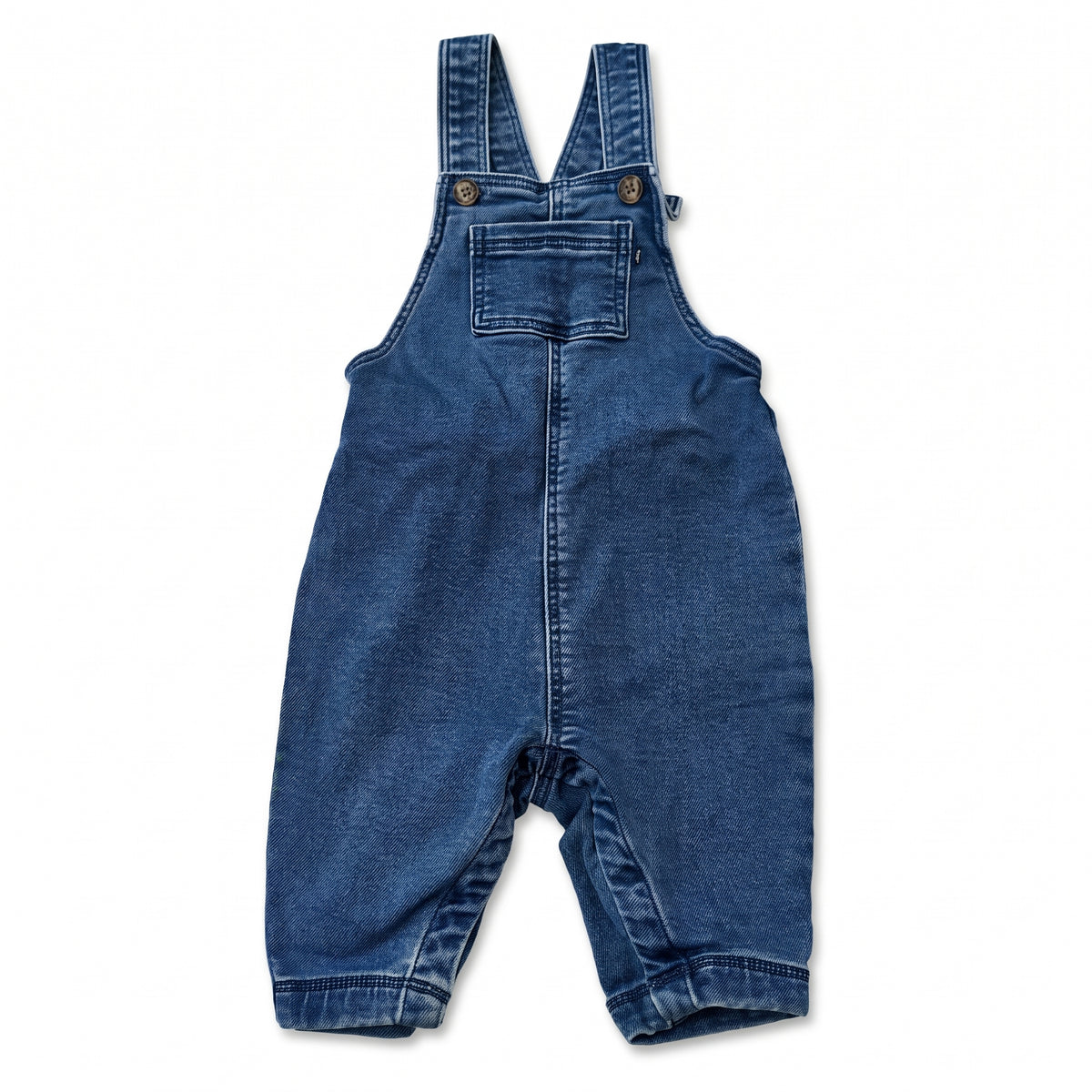 PETIT BATEAU - SALOPETTE - BLEU - 6 MOIS
