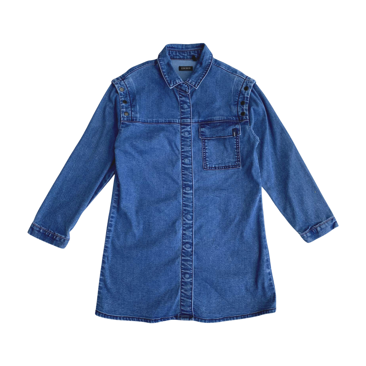 IKKS - CHEMISE - BLEU - 6 ANS