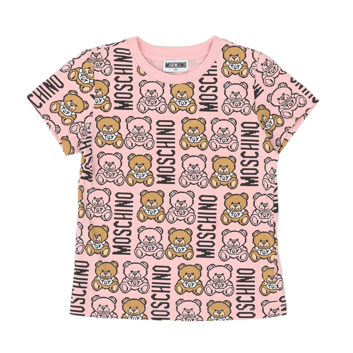 MOSCHINO - T-SHIRT - ROSE - 6 ANS