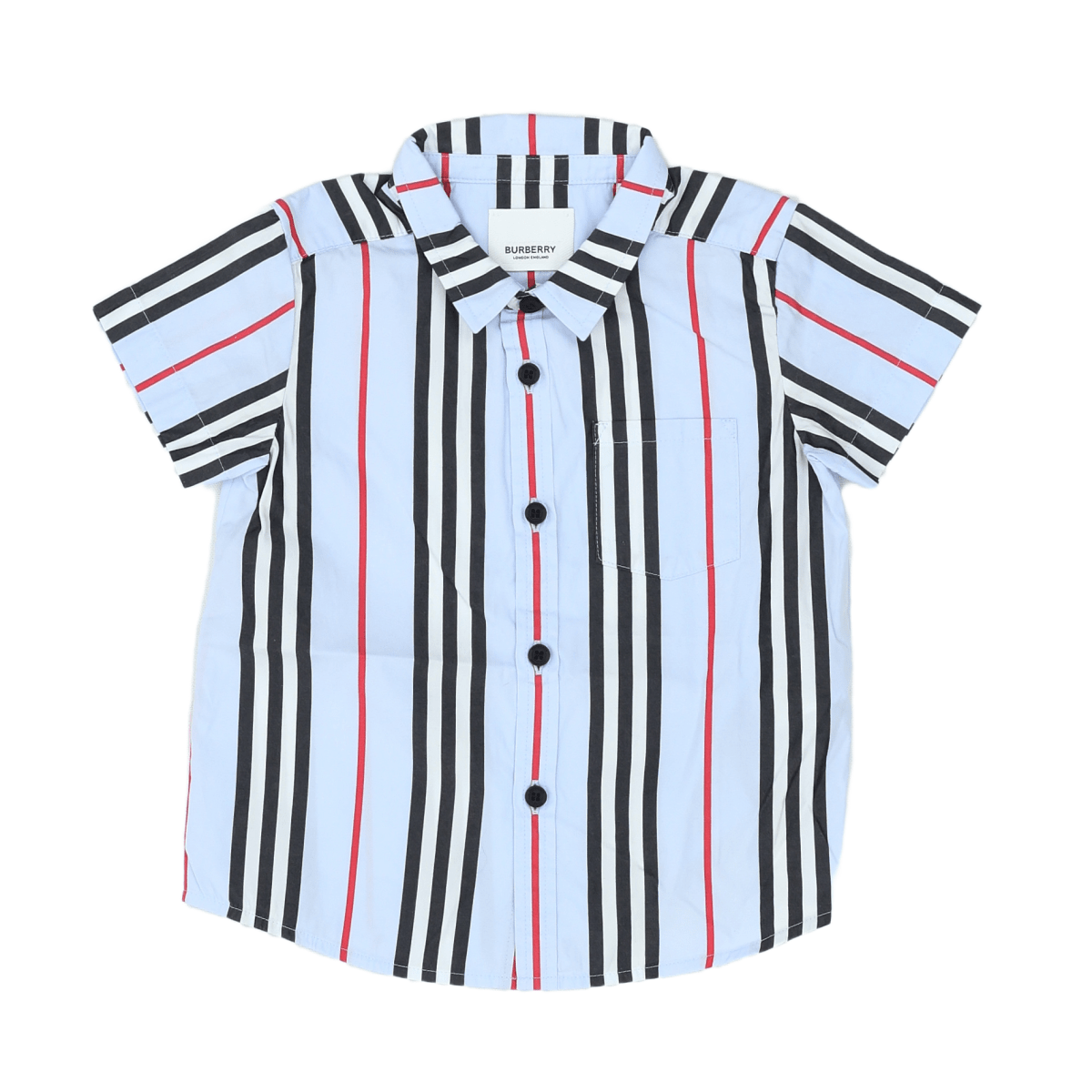 BURBERRY - CHEMISE - BLEU - 24 MOIS