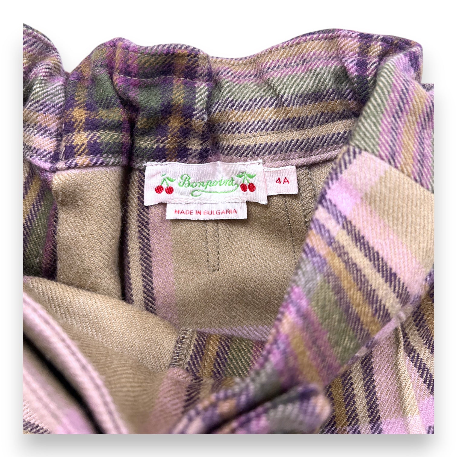 BONPOINT - SKIRT - BROWN, PINK - 4 YEARS