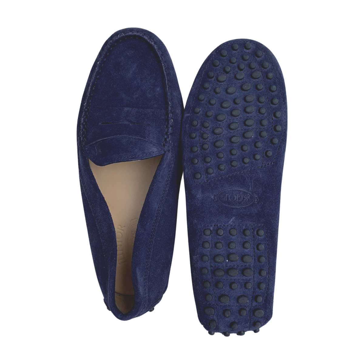 TOD'S - MOCASSINS - BLEU - 34
