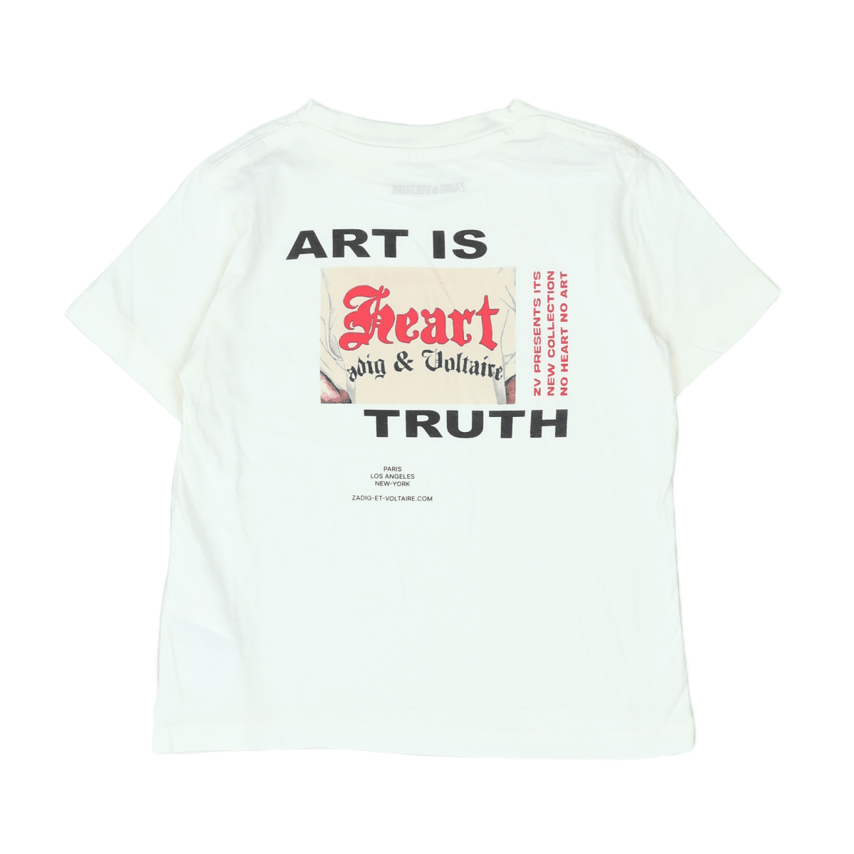 ZADIG & VOLTAIRE - T-SHIRT - WEISS - 6 JAHRE