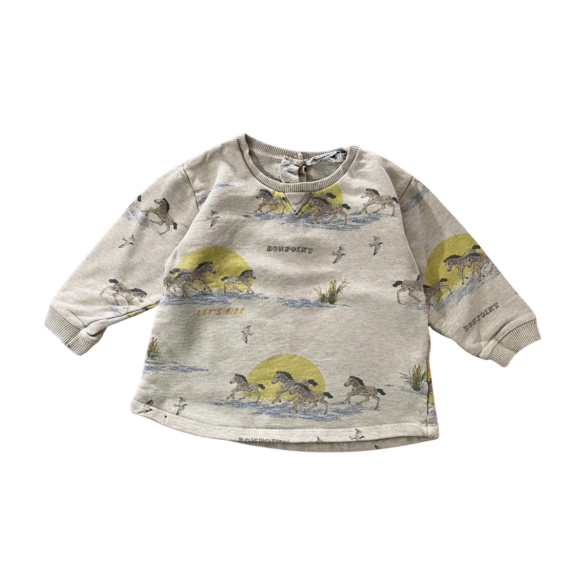 BONPOINT - PULL - BEIGE - 24 MOIS