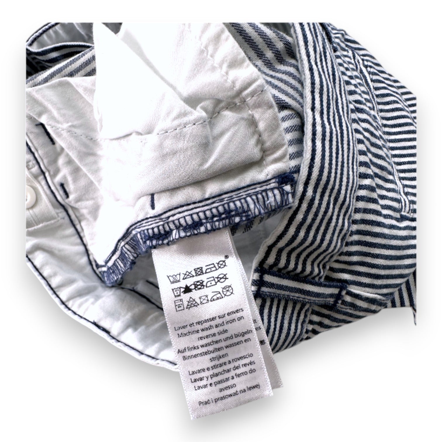 LITTLE BOAT - BERMUDASHORTS - SCHWARZ, WEISS - 5 JAHRE