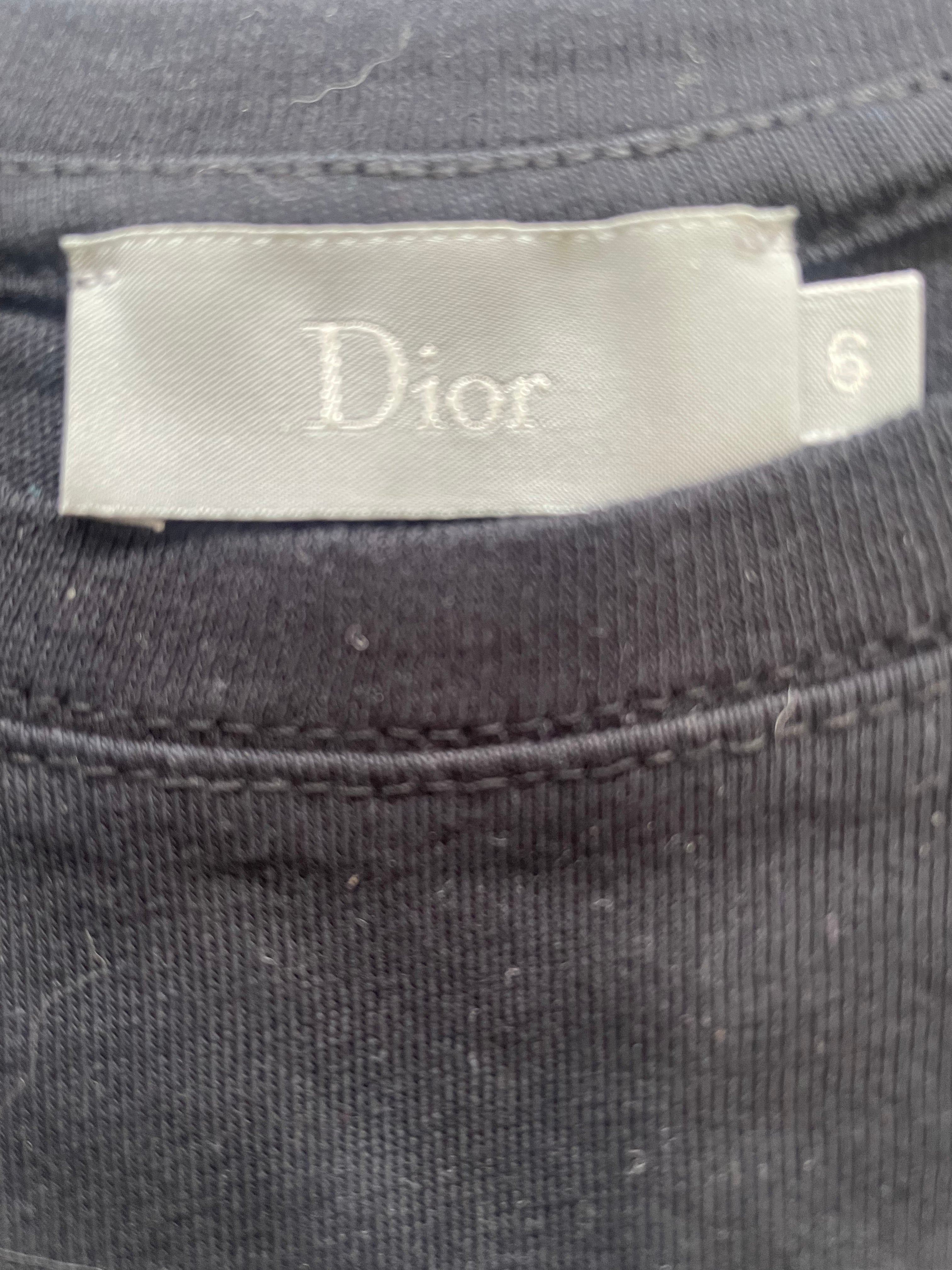 DIOR - T-SHIRT - BLACK - 6 YEARS