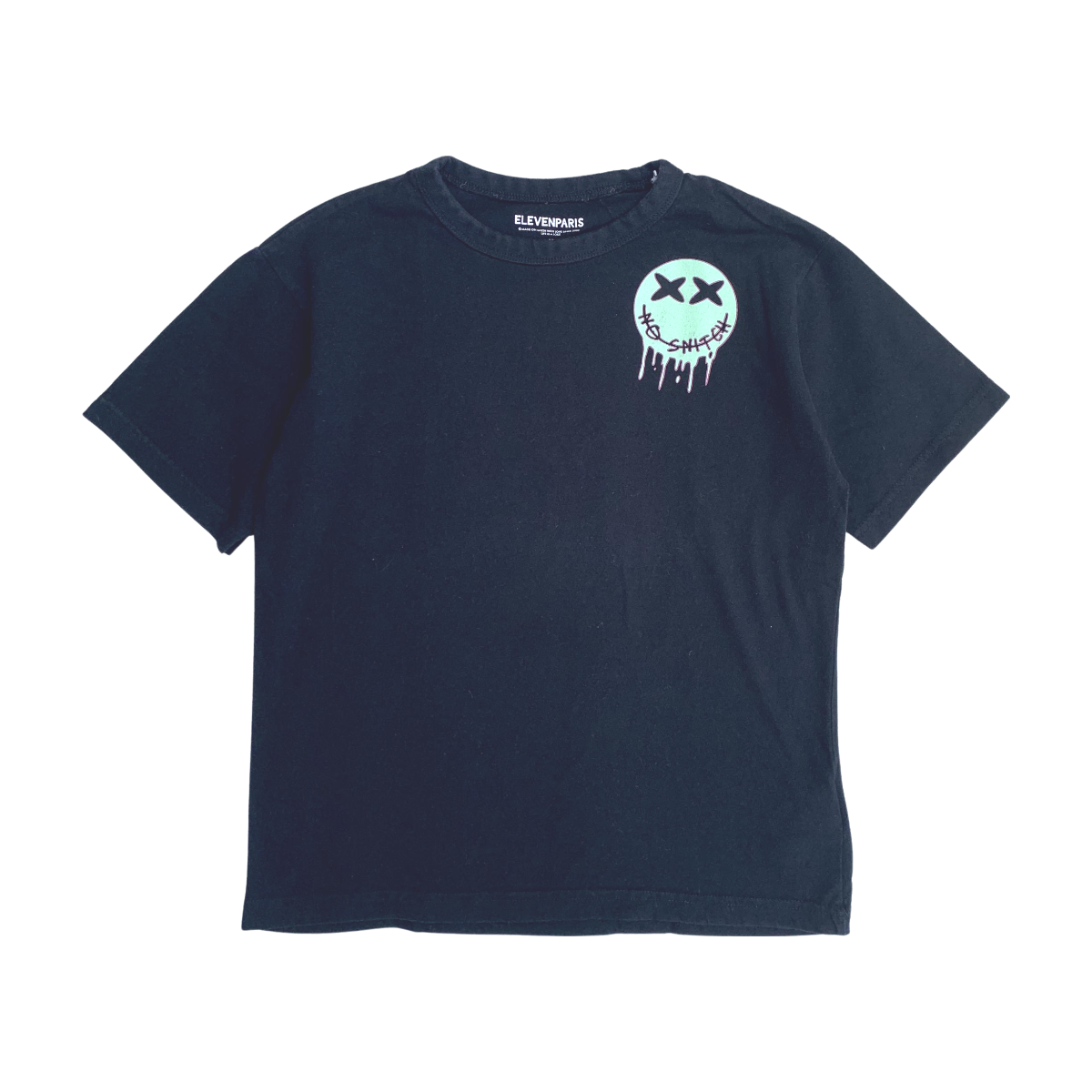 ELEVEN PARIS - T-SHIRT - NOIR - 12 ANS