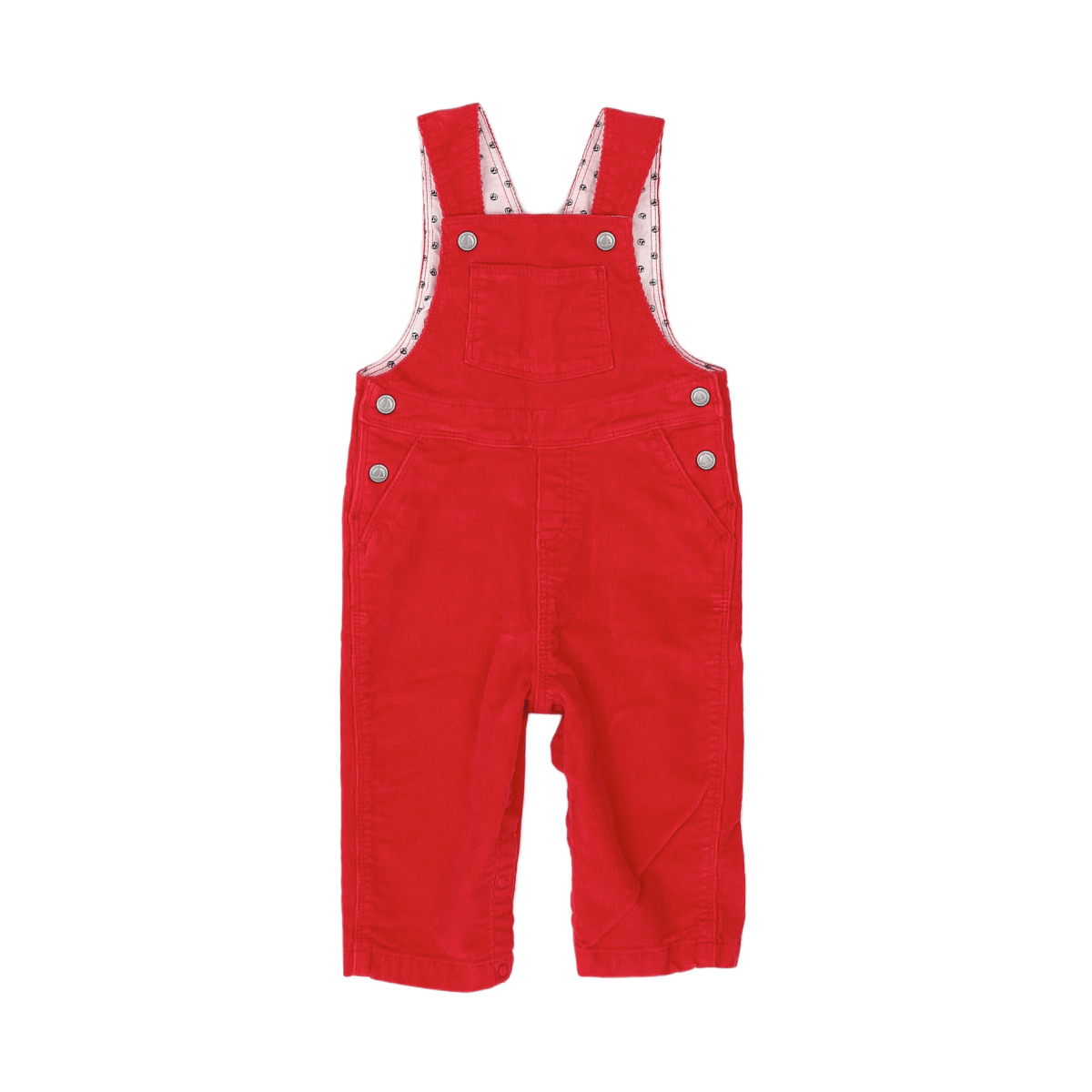 LITTLE BOAT - OVERALLS - ROT - 6 MONATE