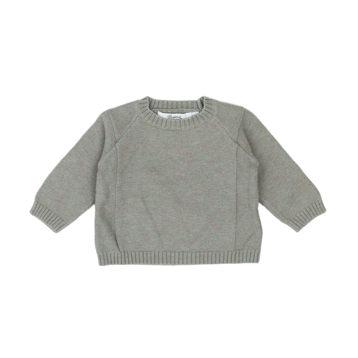 BONPOINT - PULL - VERT - 6 MOIS