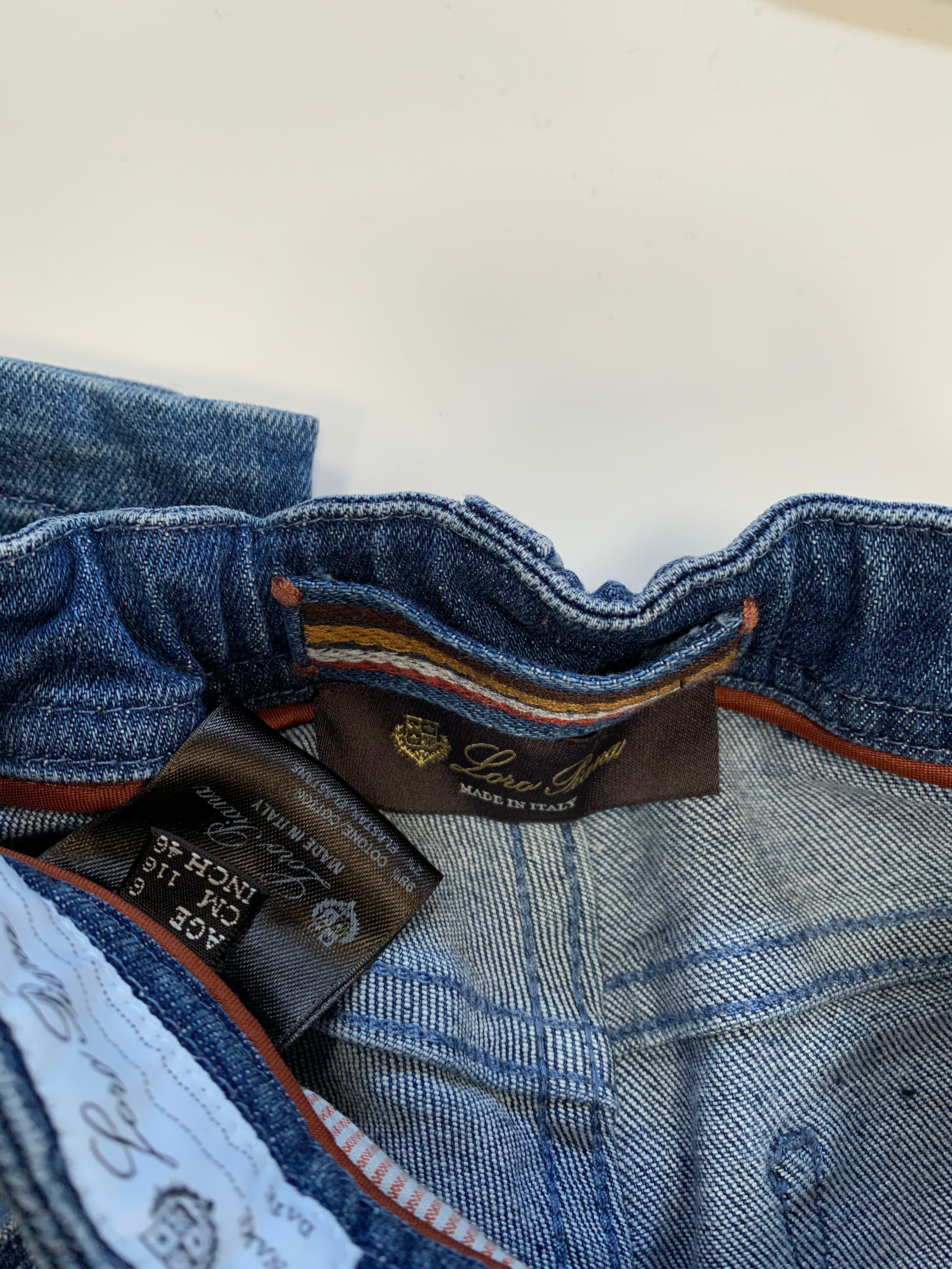 LORO PIANA - HOSEN - BLAU - 6 JAHRE