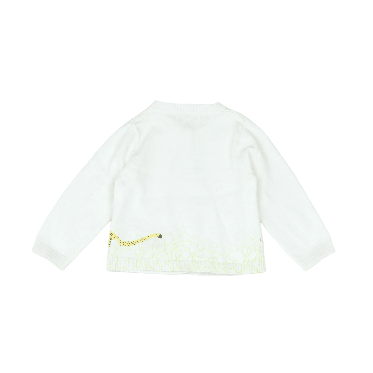 KENZO - CARDIGAN - BLANC - 18 MOIS